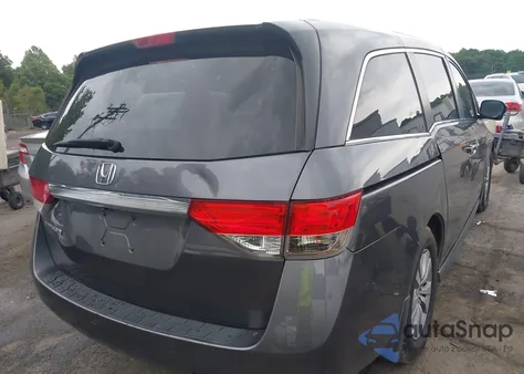 2017 Honda Odyssey Ex-L from USA, damaged, VIN 5FNRL5H63HB015089